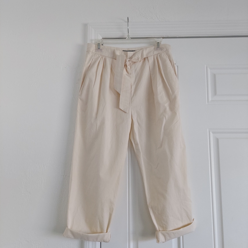 NWT Ralph Lauren Beige High-waist Pants
